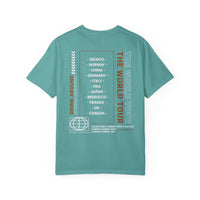 Drink Around The World Tour Comfort Colors Unisex Garment-Dyed T-shirt