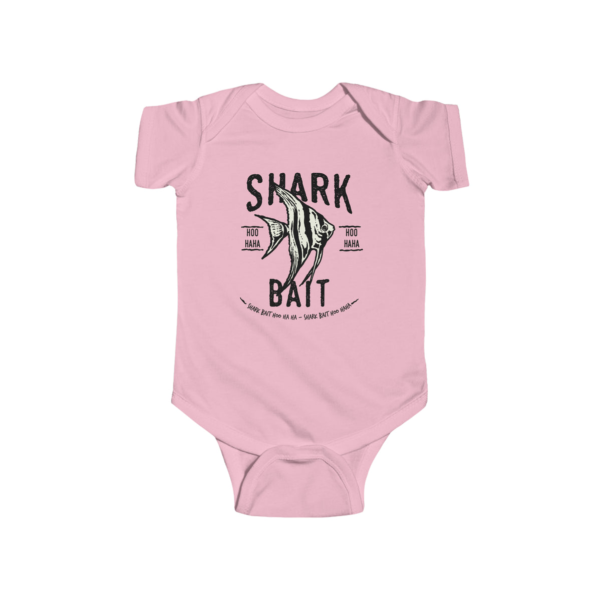 Shark Bait Hoo Haha Rabbit Skins Infant Fine Jersey Bodysuit