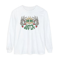 Let's Get Lit Comfort Colors Unisex Garment-dyed Long Sleeve T-Shirt