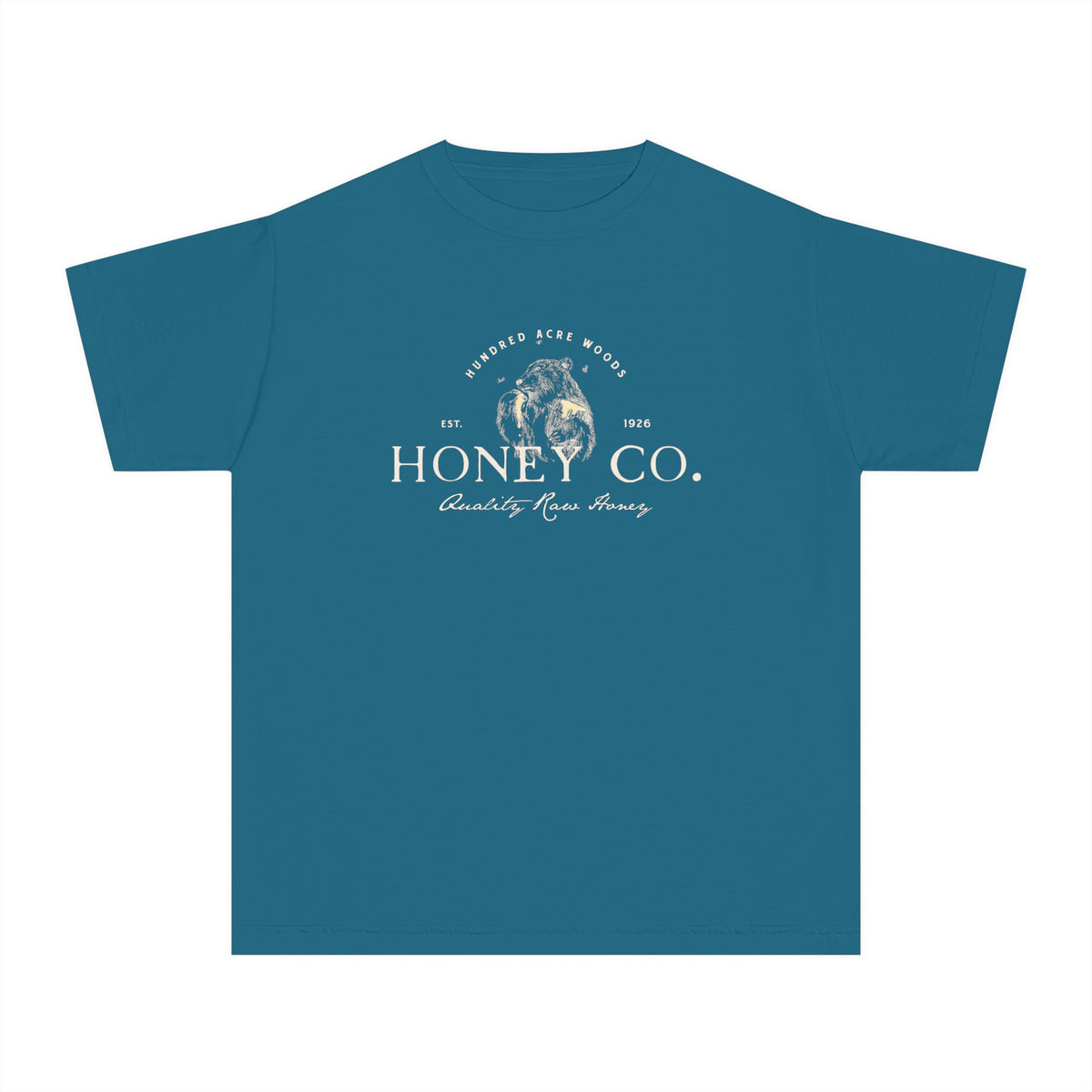 Hundred Acre Woods Honey Co. Comfort Colors Youth Midweight Tee