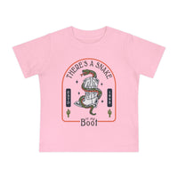 There's A Snake In My Boot Bella Canvas Baby Short Sleeve T-Shirt
