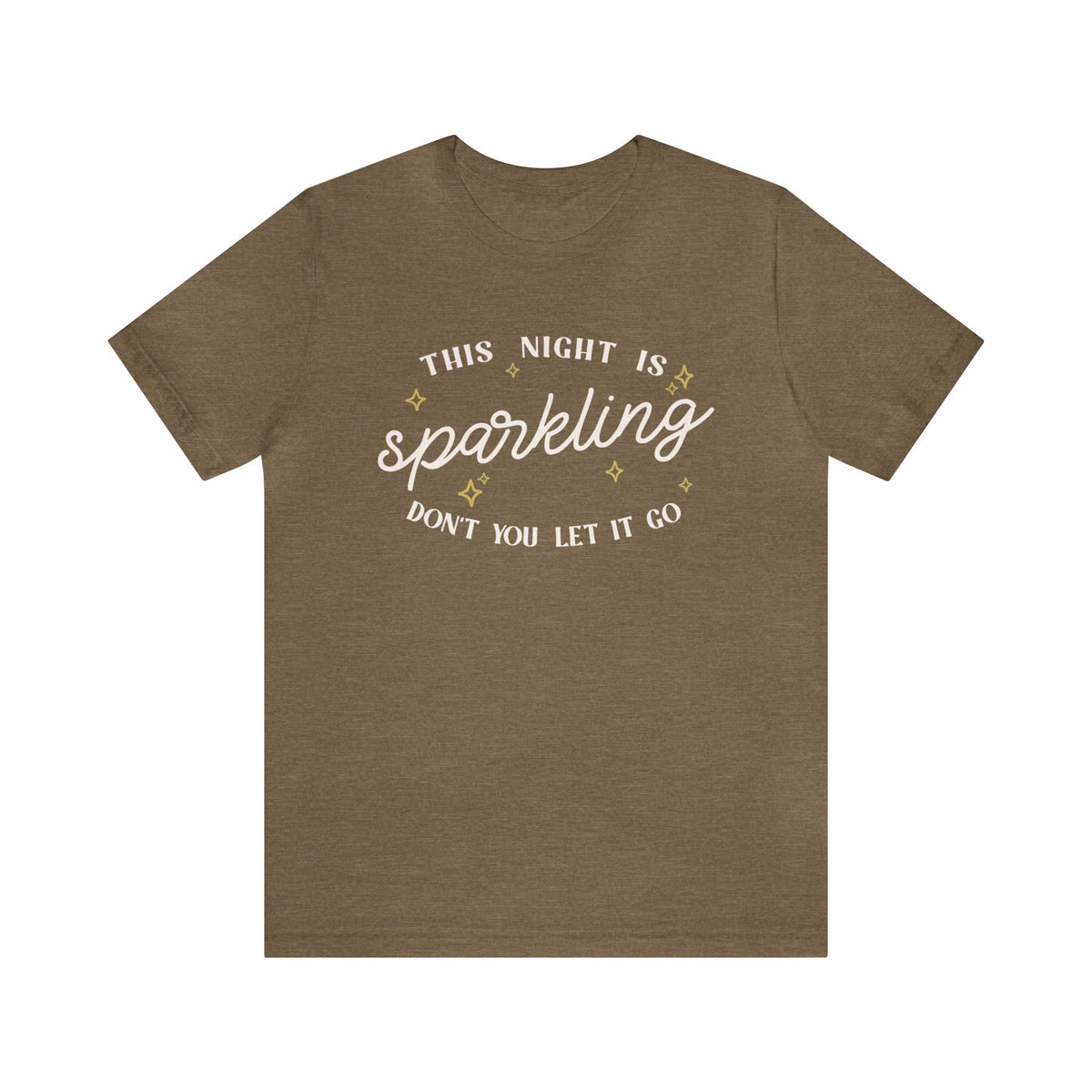 The Night Is Sparkling Bella Canvas Unisex Jersey Short Sleeve Tee