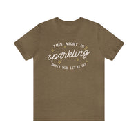 The Night Is Sparkling Bella Canvas Unisex Jersey Short Sleeve Tee