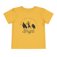Making Spirits Bright Bella Canvas Toddler Short Sleeve Tee