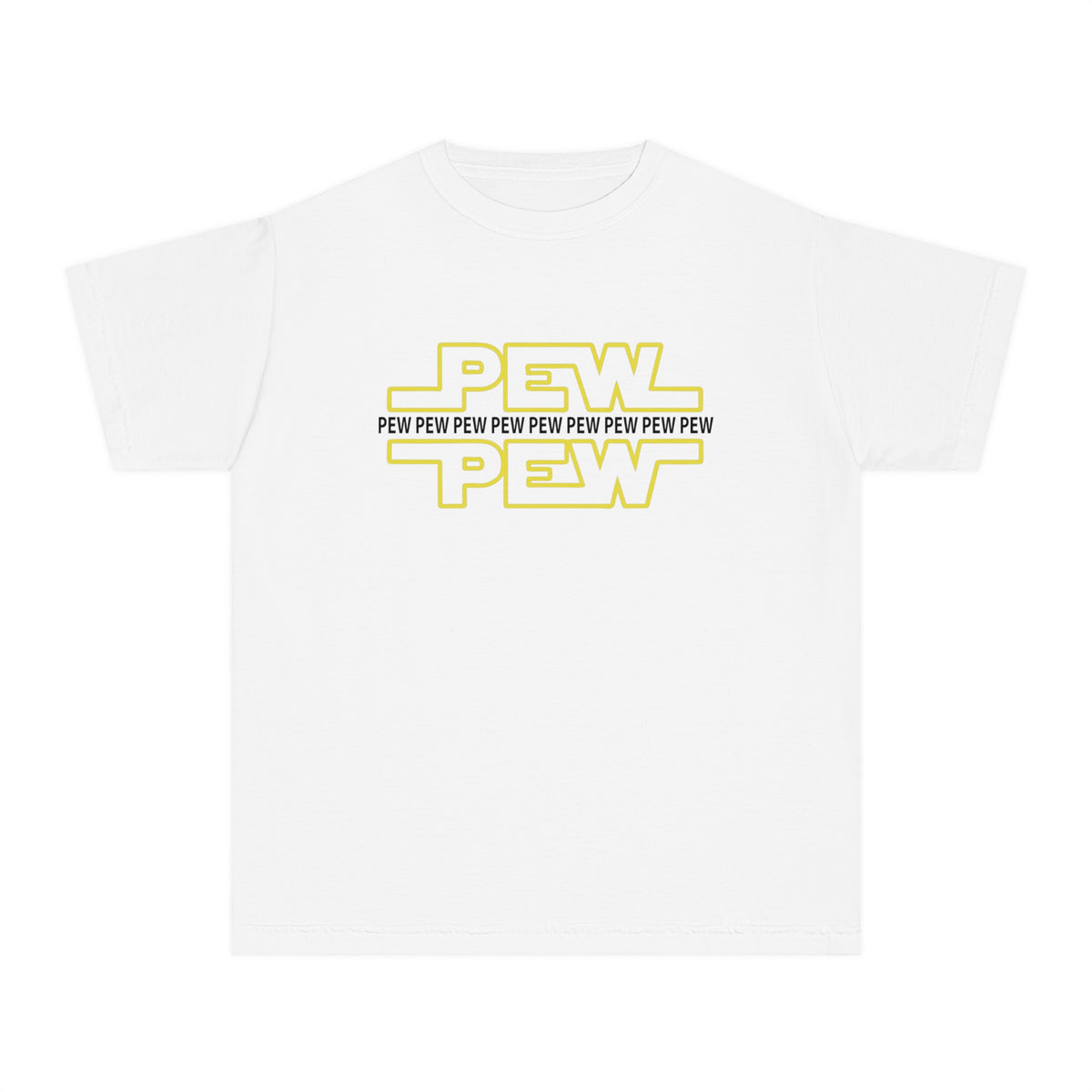 PEW PEW PEW Comfort Colors Youth Midweight Tee