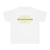 PEW PEW PEW Comfort Colors Youth Midweight Tee