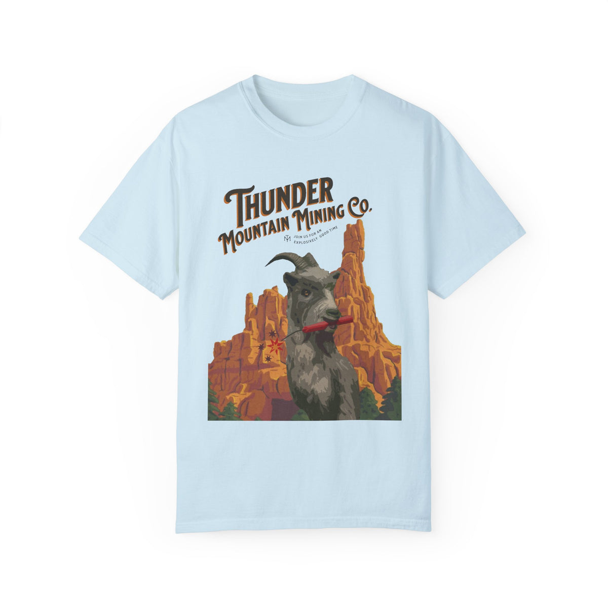 Thunder Mountain Mining Co. Comfort Colors Unisex Garment-Dyed T-shirt