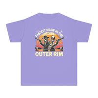 Fastest Draw in the Outer Rim Comfort Colors Youth Midweight Tee