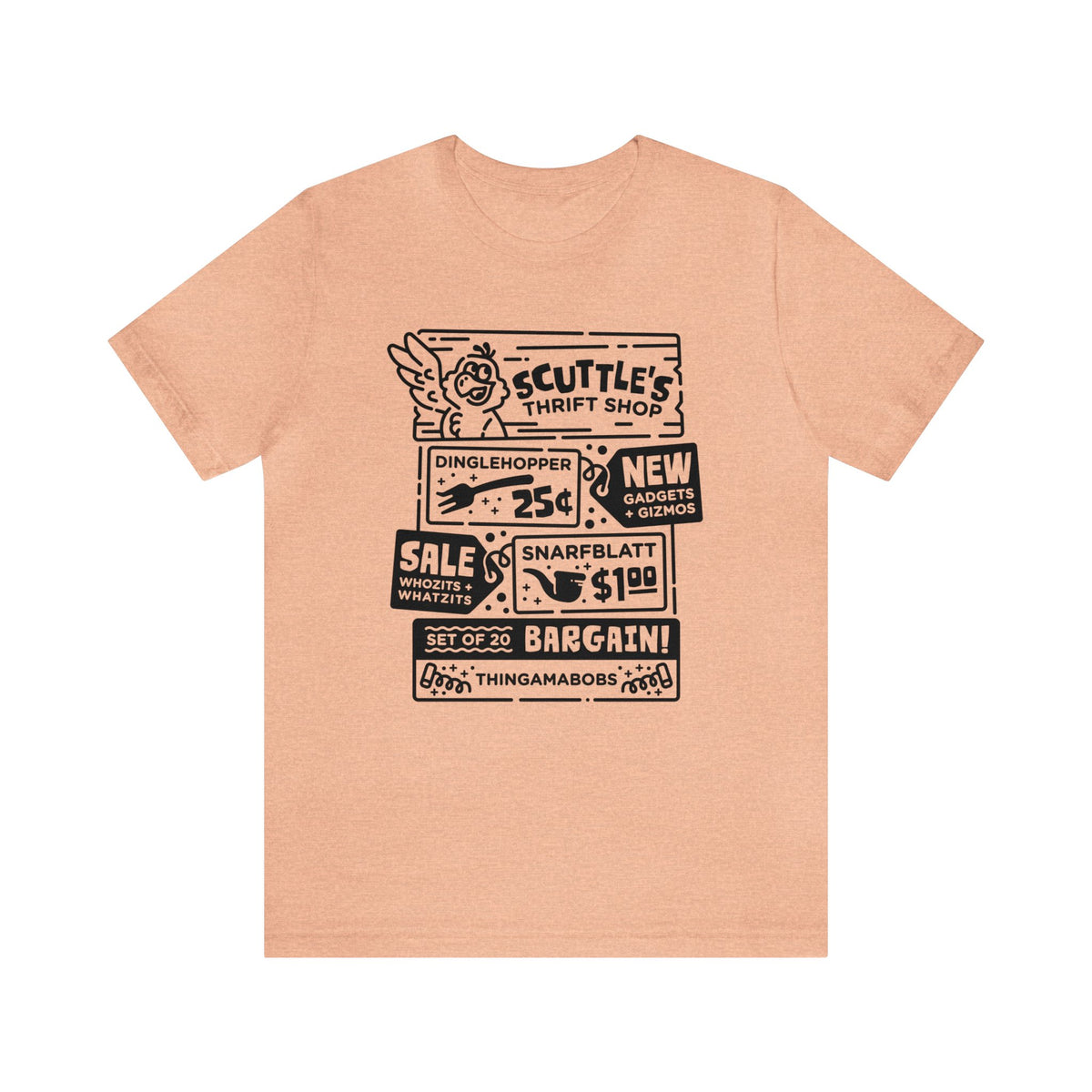 Scuttle’s Thrift Shop Bella Canvas Unisex Jersey Short Sleeve Tee
