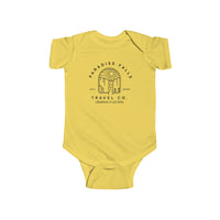 Paradise Falls Vacation Co. Rabbit Skins Infant Fine Jersey Bodysuit