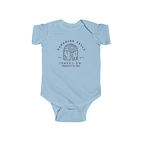 Paradise Falls Vacation Co. Rabbit Skins Infant Fine Jersey Bodysuit