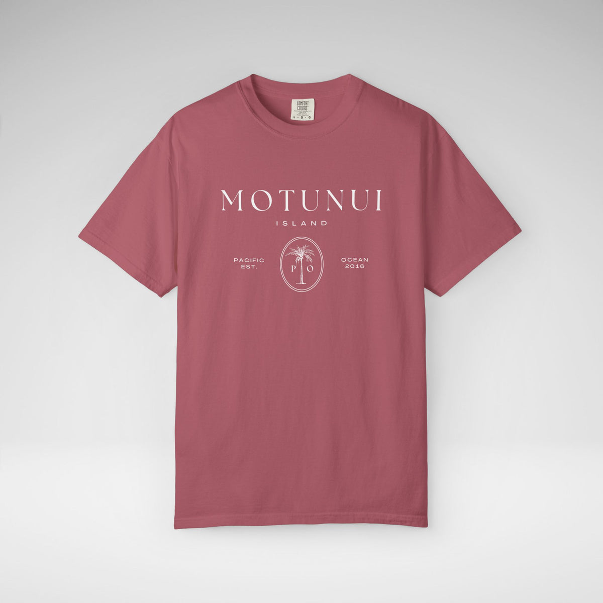 Motunui Island Comfort Colors Unisex Garment-Dyed T-shirt