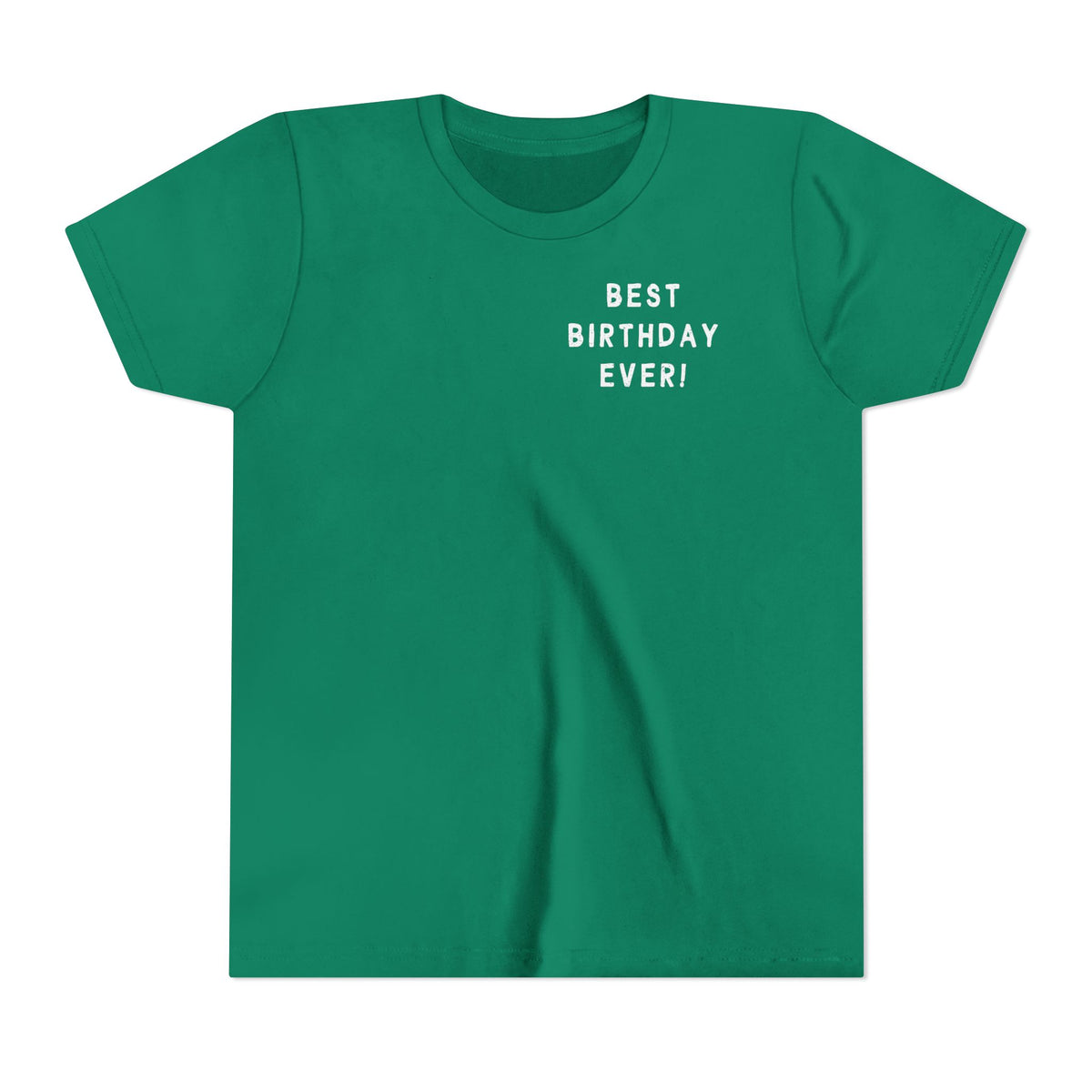 Best Birthday Ever Bella Canvas Youth Short Sleeve Tee