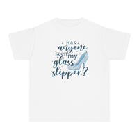 Has Anyone Seen My Glass Slipper? Comfort Colors Youth Midweight Tee