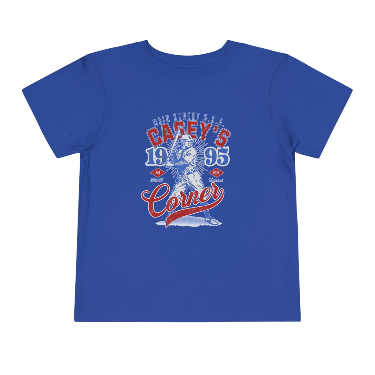 Casey’s Corner Distressed Bella Canvas Toddler Short Sleeve Tee