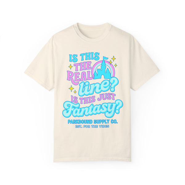 Is This the Real Line? Is This Just Fantasy? Comfort Colors Unisex Garment-Dyed T-shirt