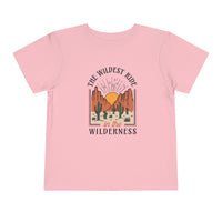 The Wildest Ride In The Wilderness Bella Canvas Toddler Short Sleeve Tee