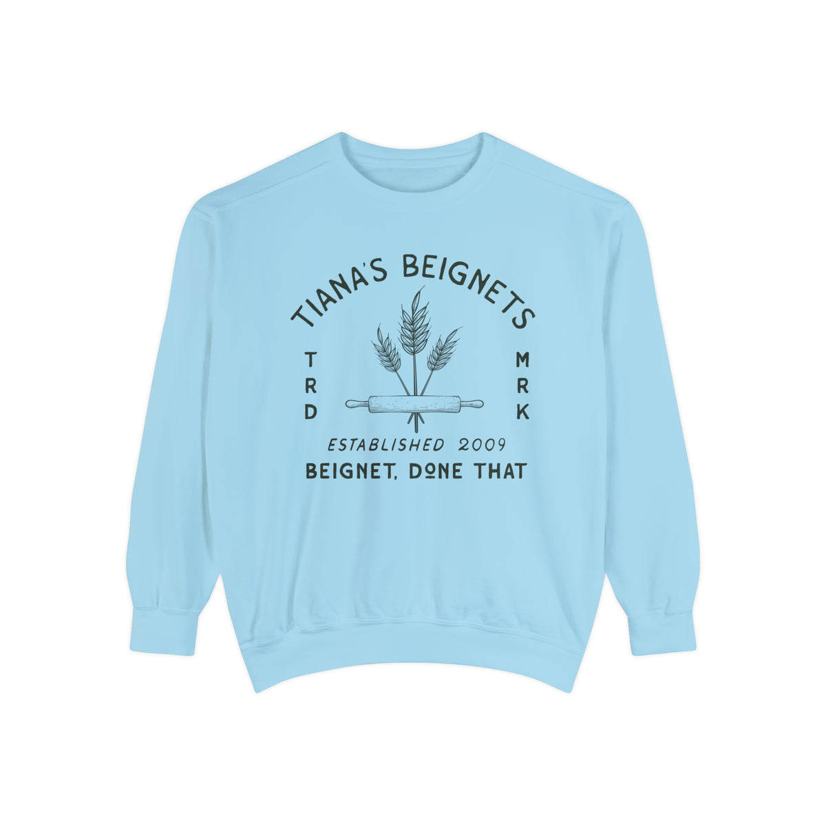Tiana's Beignets Comfort Colors Unisex Garment-Dyed Sweatshirt