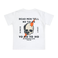 Dead Men Tell No Tales Bella Canvas Baby Short Sleeve T-Shirt