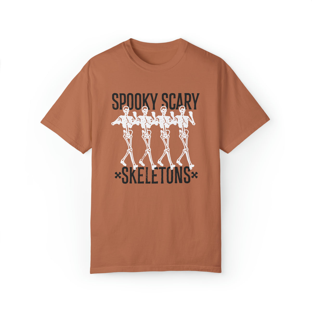 Spooky Scary Skeletons Comfort Colors Unisex Garment-Dyed T-shirt