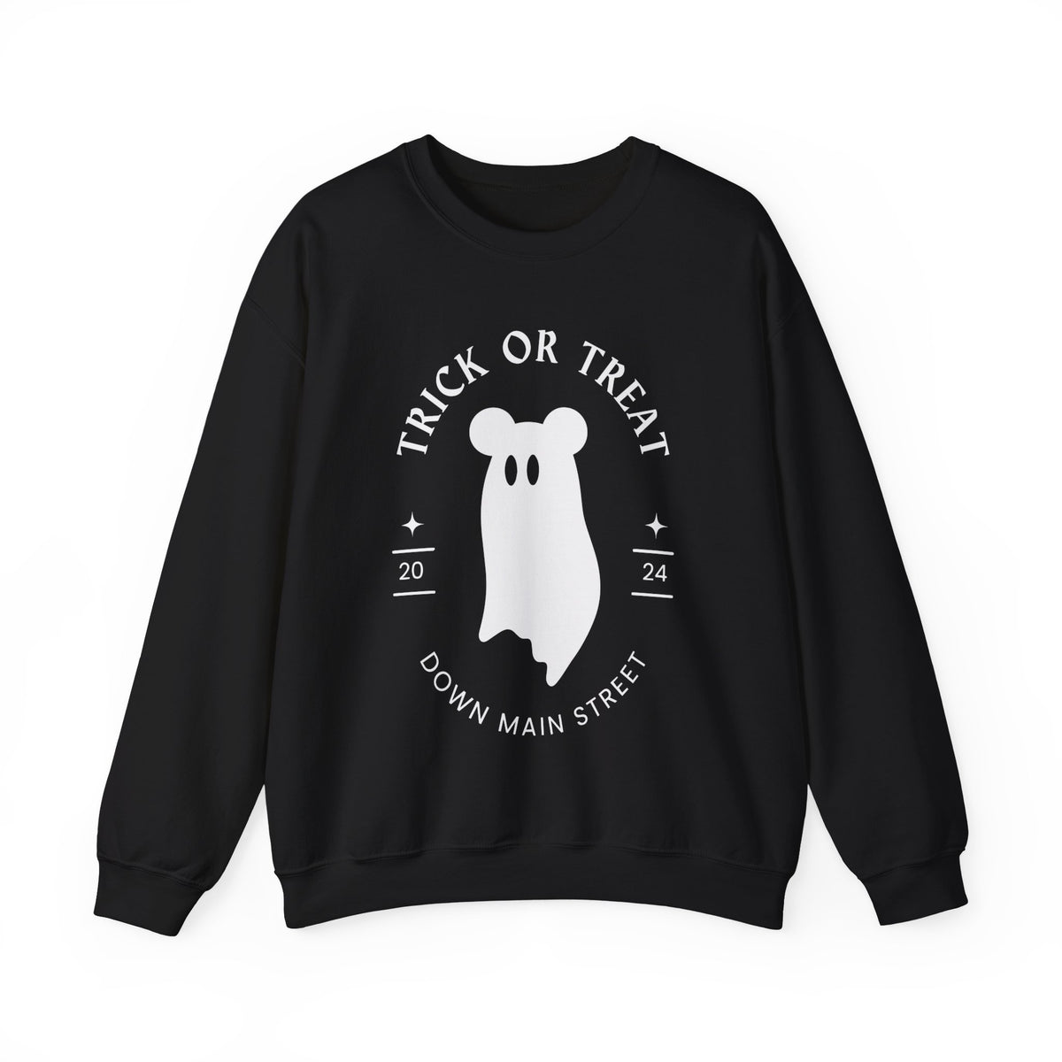 Trick or Treat Down Main Street Unisex Heavy Blend™ Crewneck Sweatshirt