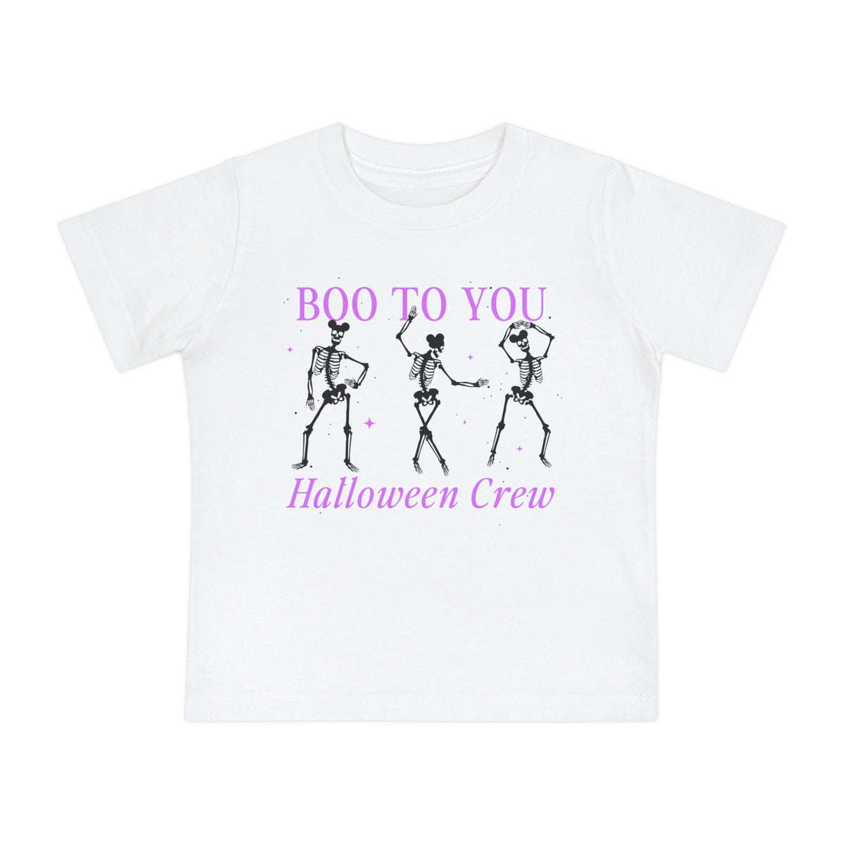 Boo To You Halloween Crew Baby Short Sleeve T-Shirt