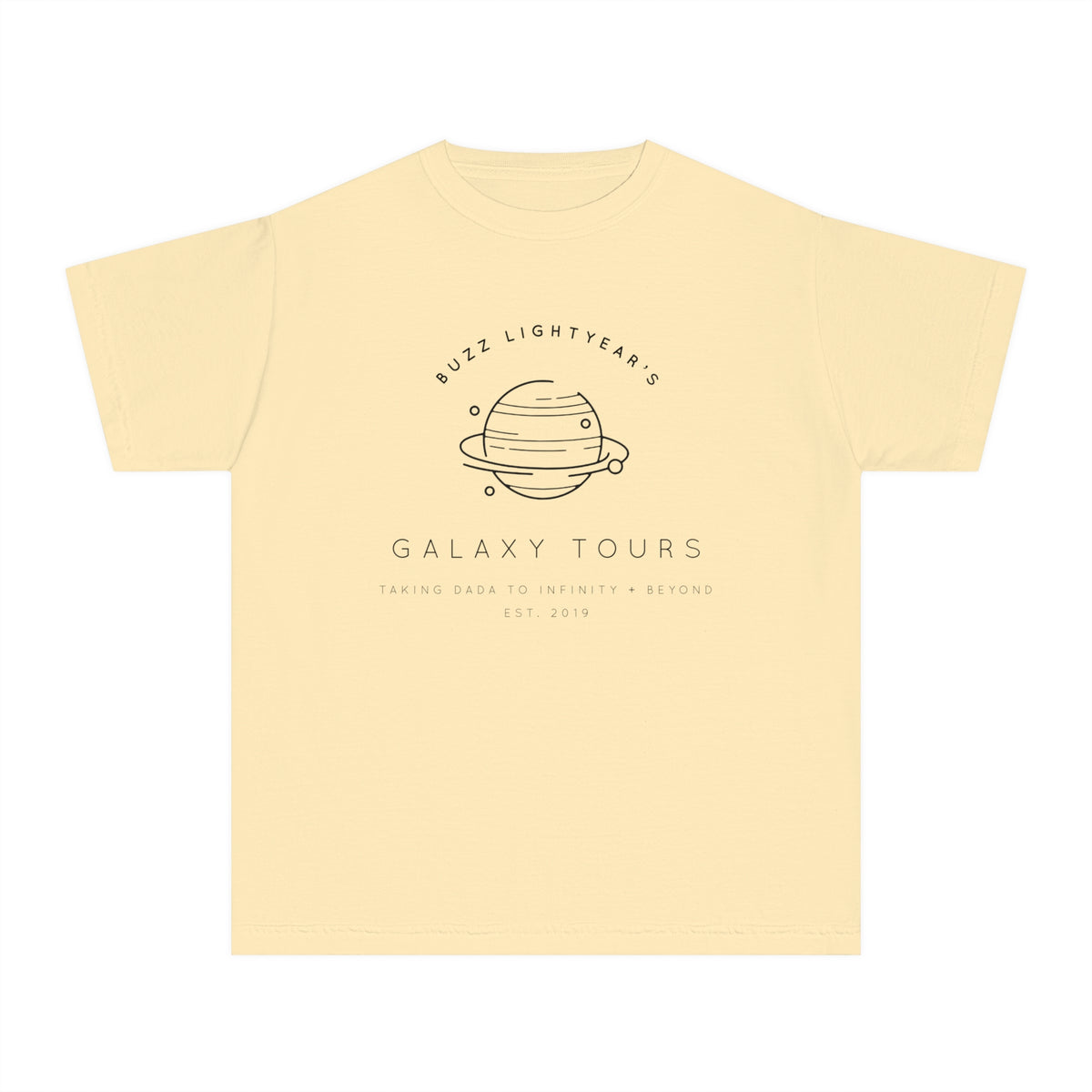 Lightyear's Galaxy Tours Comfort Colors Youth Midweight Tee