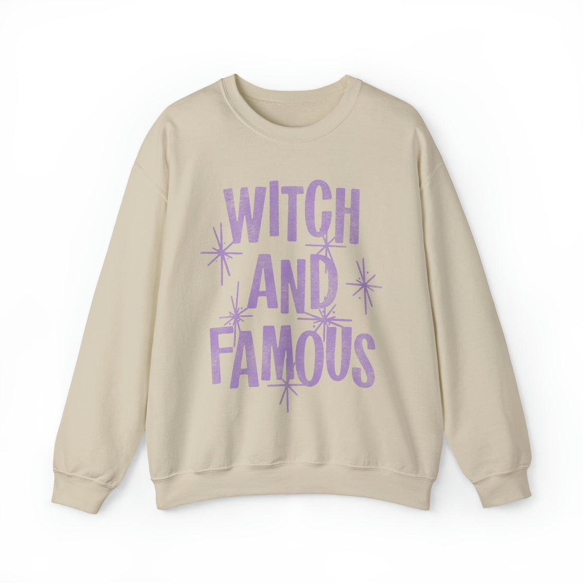 Witch and Famous Gildan Unisex Heavy Blend™ Crewneck Sweatshirt