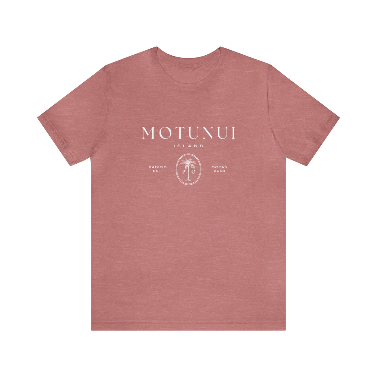 Motunui Island Bella Canvas Unisex Jersey Short Sleeve Tee