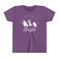 Making Spirits Bright Bella Canvas Youth Short Sleeve Tee