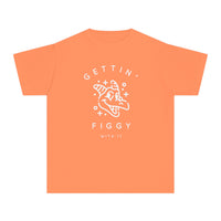 Gettin' Figgy With It Comfort Colors Youth Midweight Tee