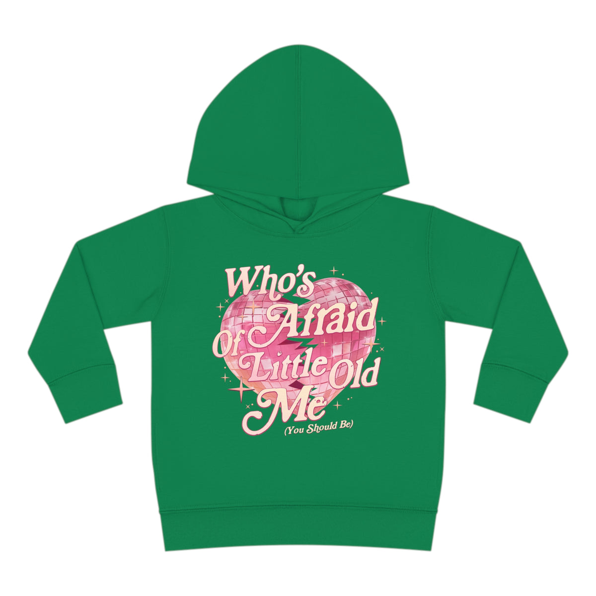 Who's Afraid Of Little Old Me Toddler Pullover Rabbit Skins Fleece Hoodie