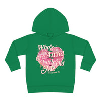 Who's Afraid Of Little Old Me Toddler Pullover Rabbit Skins Fleece Hoodie