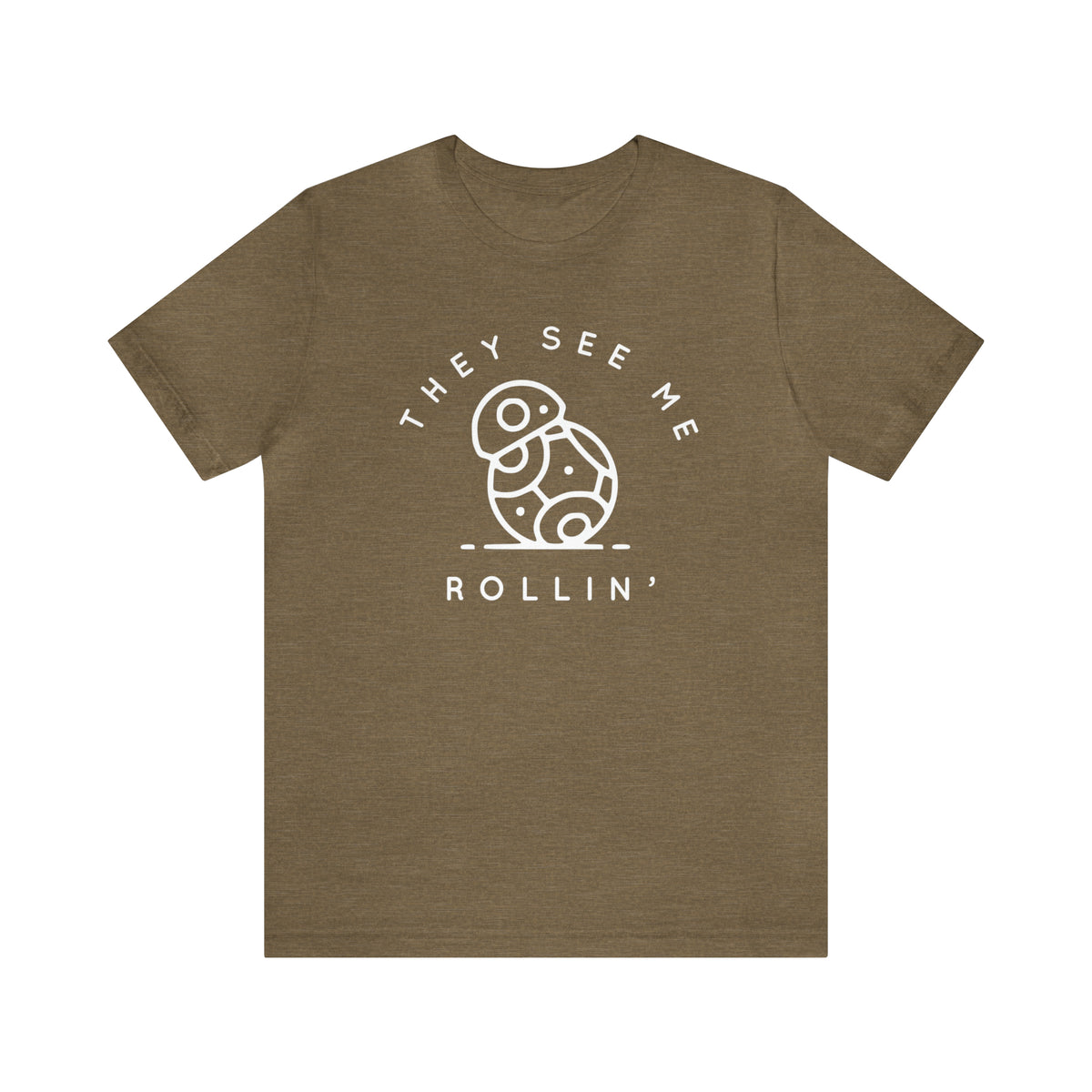 They See Me Rollin' Bella Canvas Unisex Jersey Short Sleeve Tee