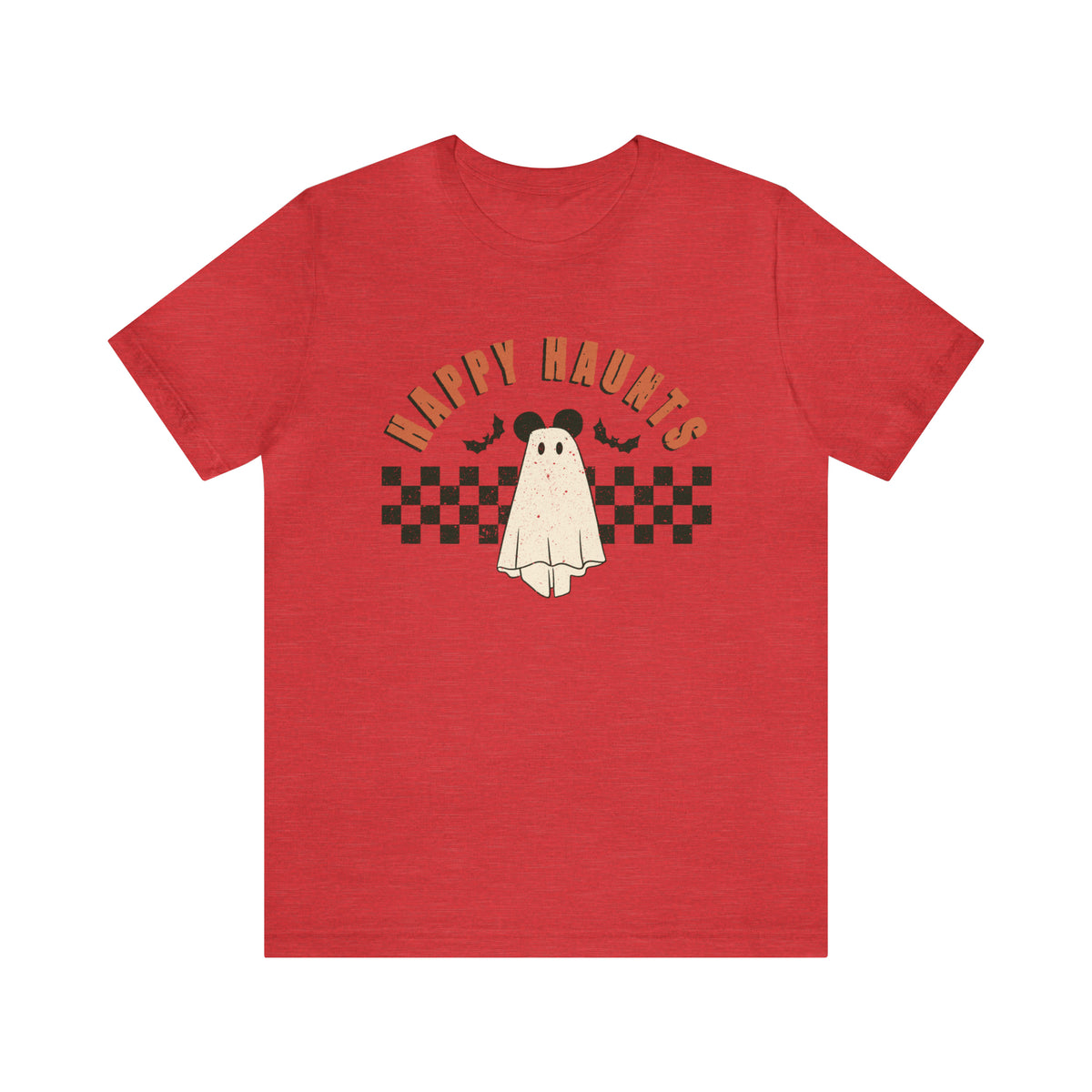 Happy Haunts Bella Canvas Unisex Jersey Short Sleeve Tee