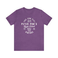 Pan's Flight School Bella Canvas Unisex Jersey Short Sleeve Tee
