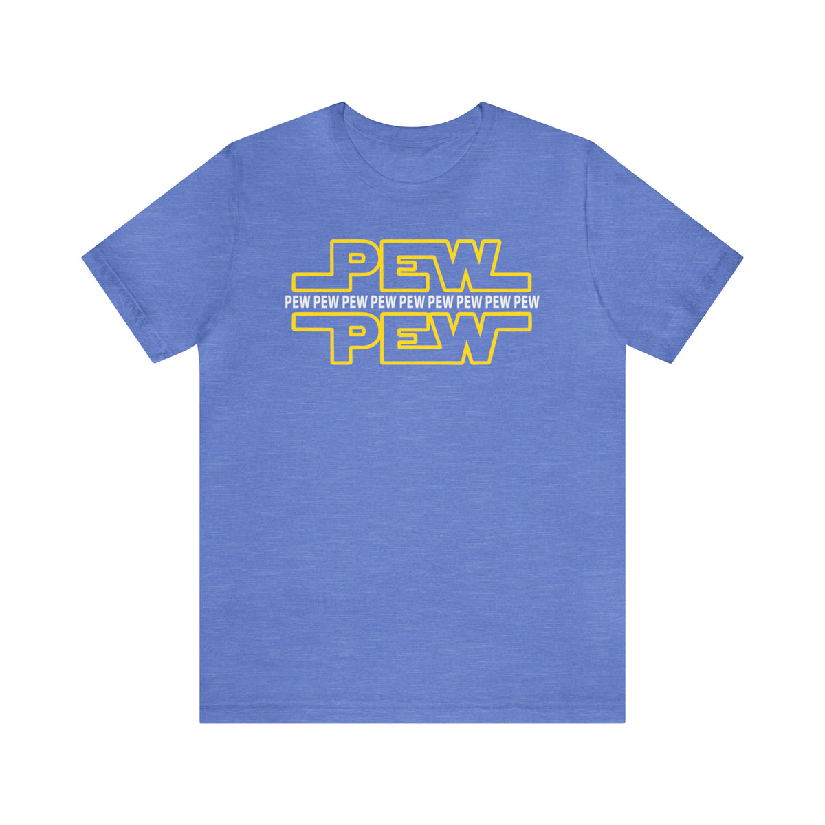 PEW PEW PEW Bella Canvas Unisex Jersey Short Sleeve Tee