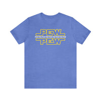 PEW PEW PEW Bella Canvas Unisex Jersey Short Sleeve Tee