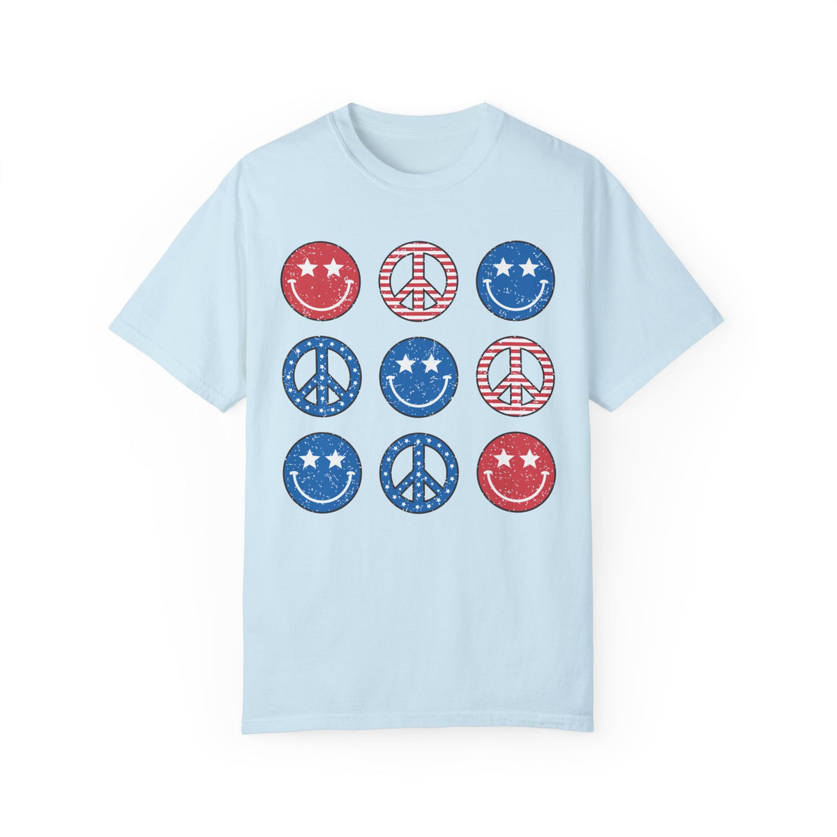 Patriotic Smiles Comfort Colors Unisex Garment-Dyed T-shirt