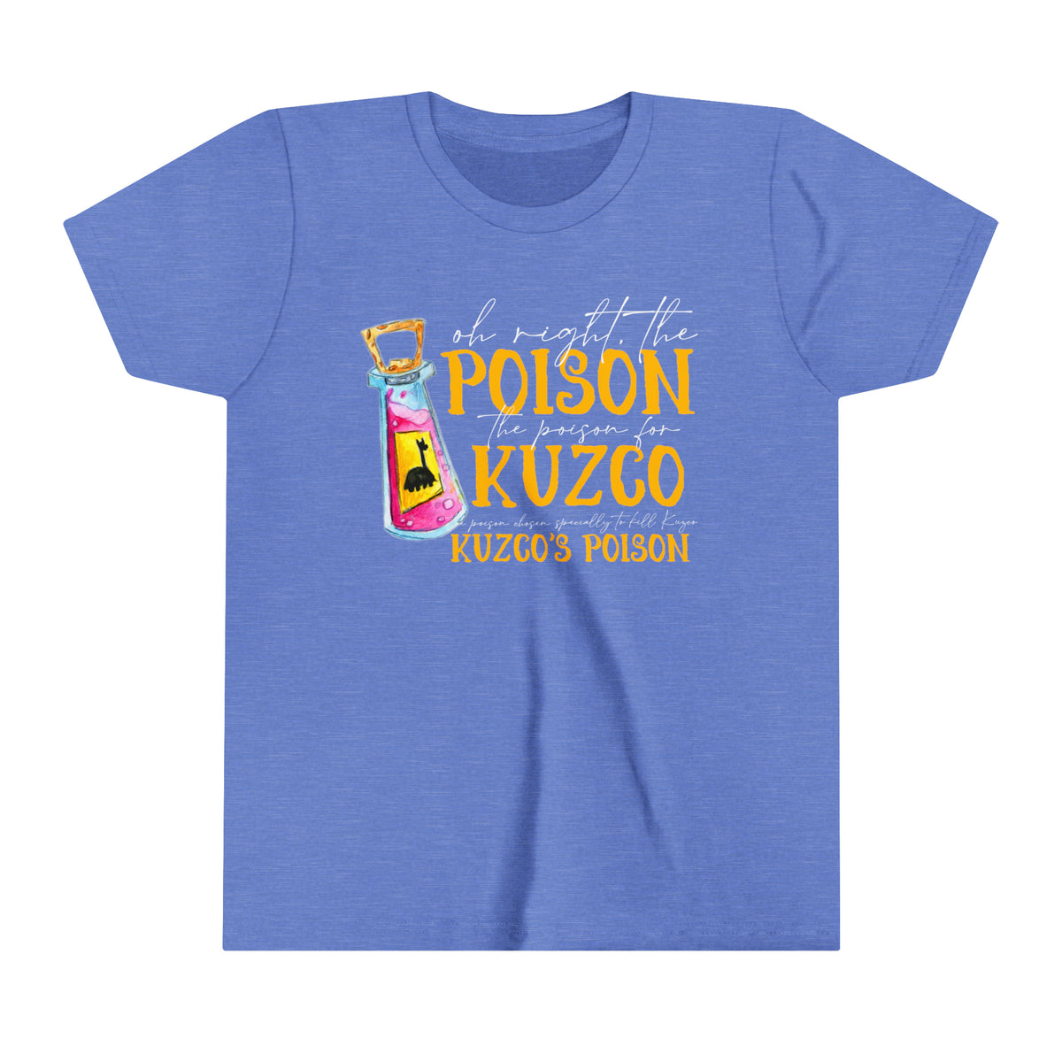 Oh Right The Poison Bella Canvas Youth Short Sleeve Tee