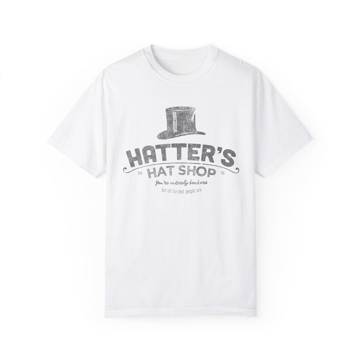Hatter's Hat Shop Comfort Colors Unisex Garment-Dyed T-shirt