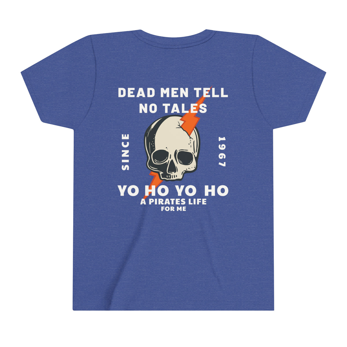Dead Men Tell No Tales Bella Canvas Youth Short Sleeve Tee