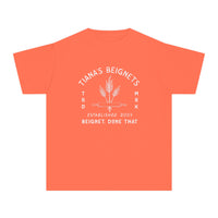 Tiana's Beignets Comfort Colors Youth Midweight Tee