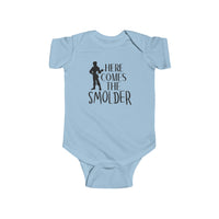 Here Comes The Smolder Rabbit Skins Infant Fine Jersey Bodysuit