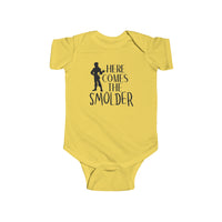 Here Comes The Smolder Rabbit Skins Infant Fine Jersey Bodysuit