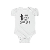 Here Comes The Smolder Rabbit Skins Infant Fine Jersey Bodysuit