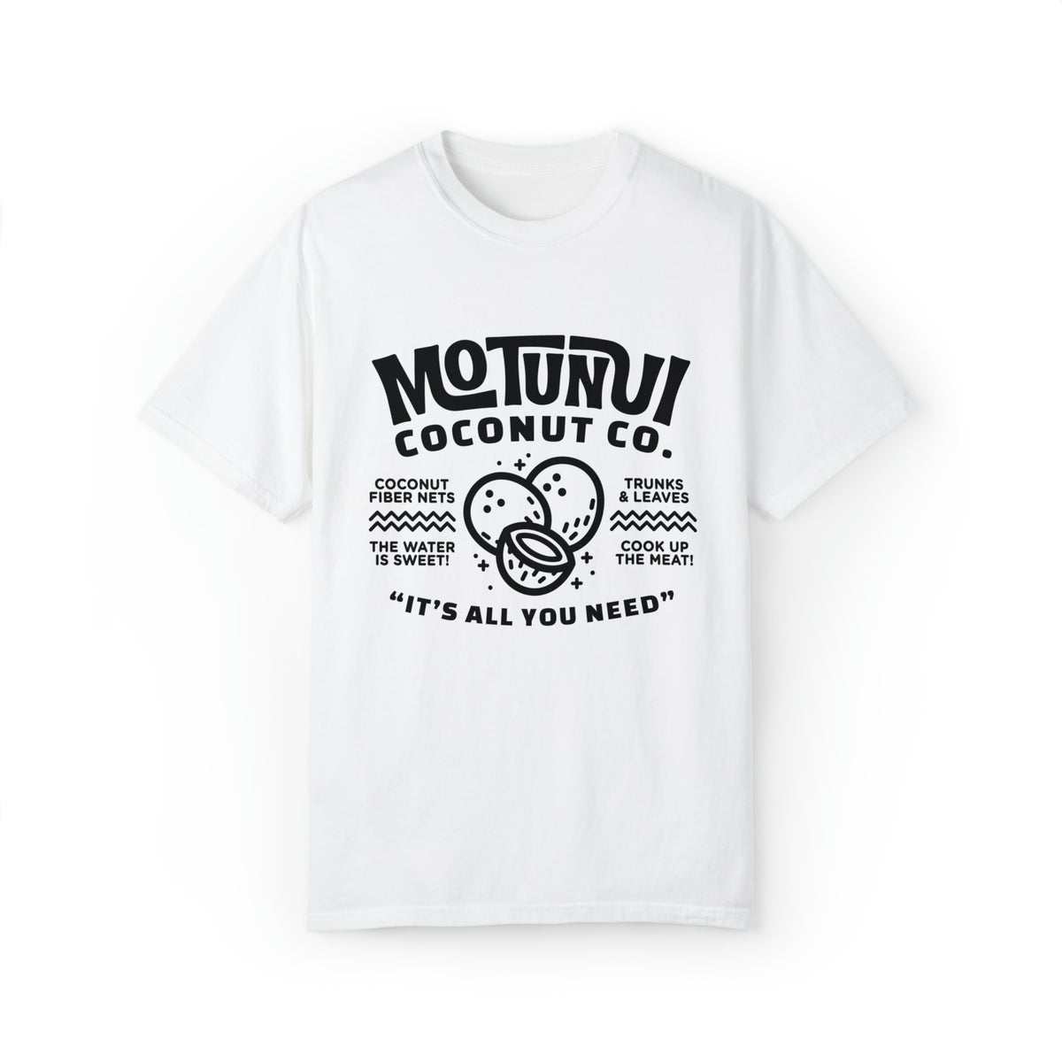 Motunui Coconut Company Comfort Colors Unisex Garment-Dyed T-shirt