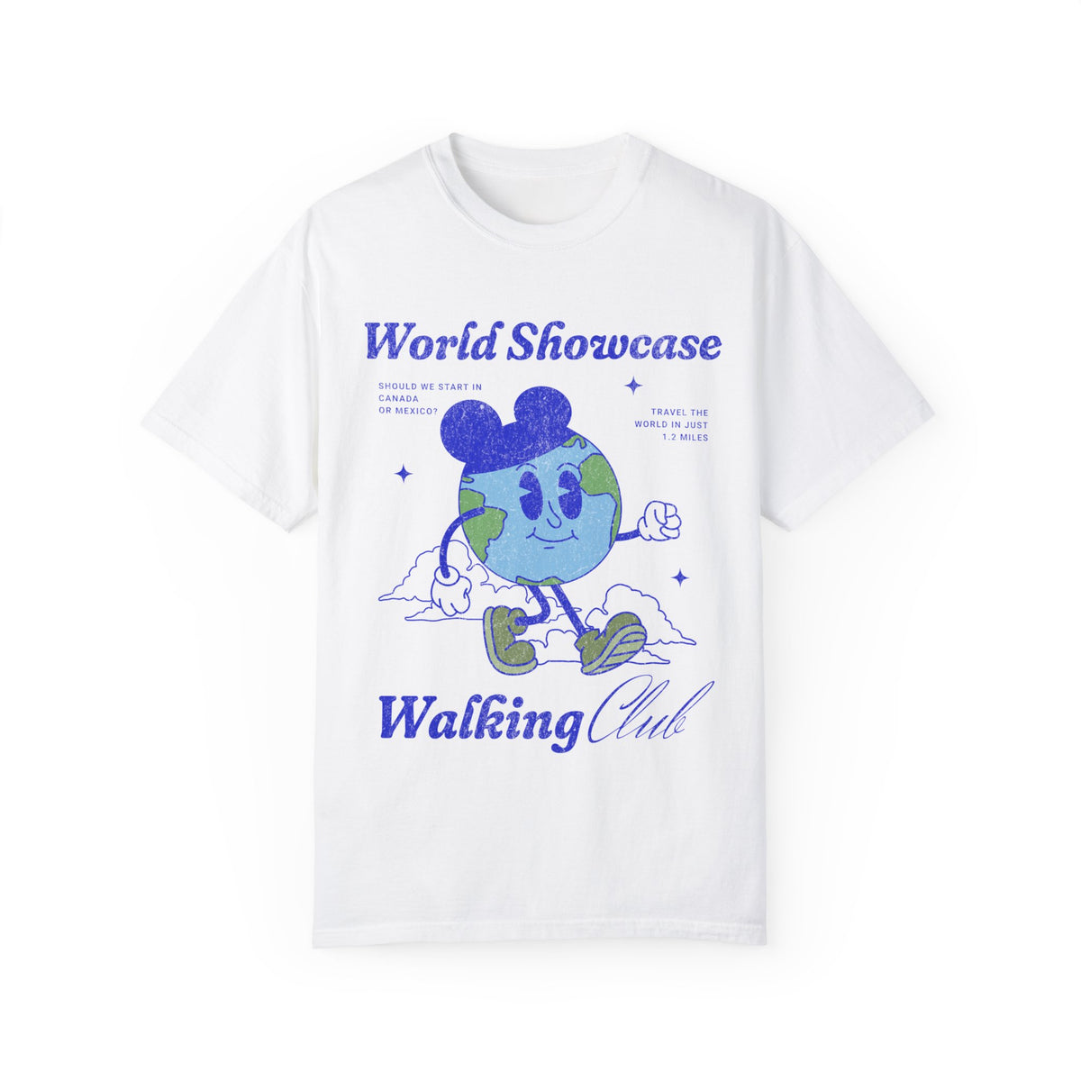 World Showcase Walking Club Comfort Colors Unisex Garment-Dyed T-shirt