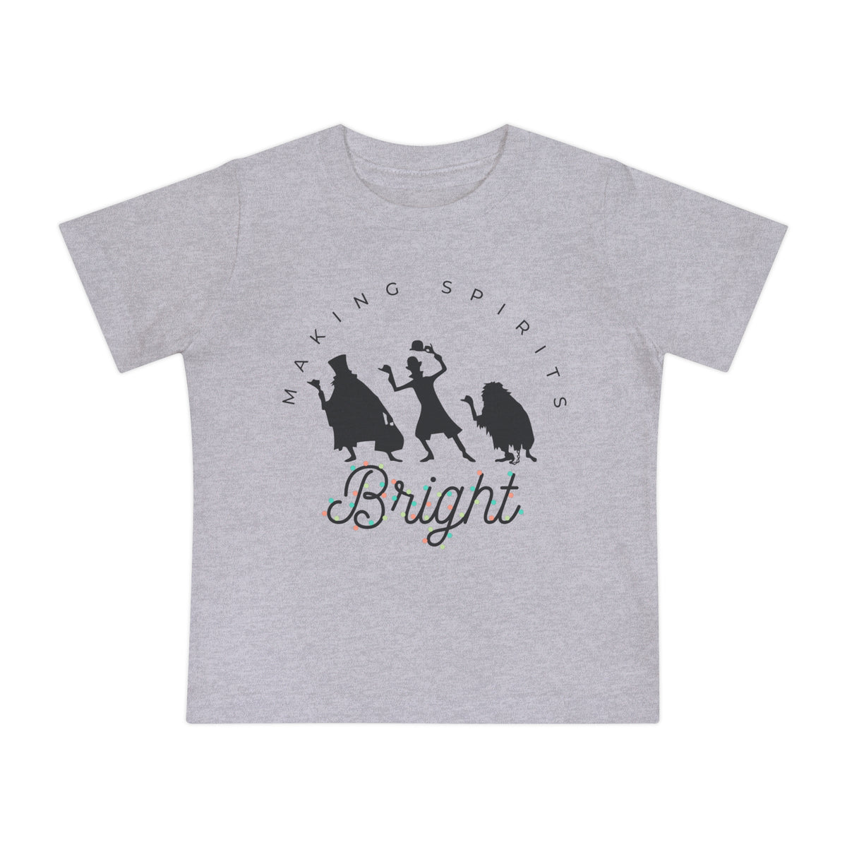 Making Spirits Bright Bella Canvas Baby Short Sleeve T-Shirt