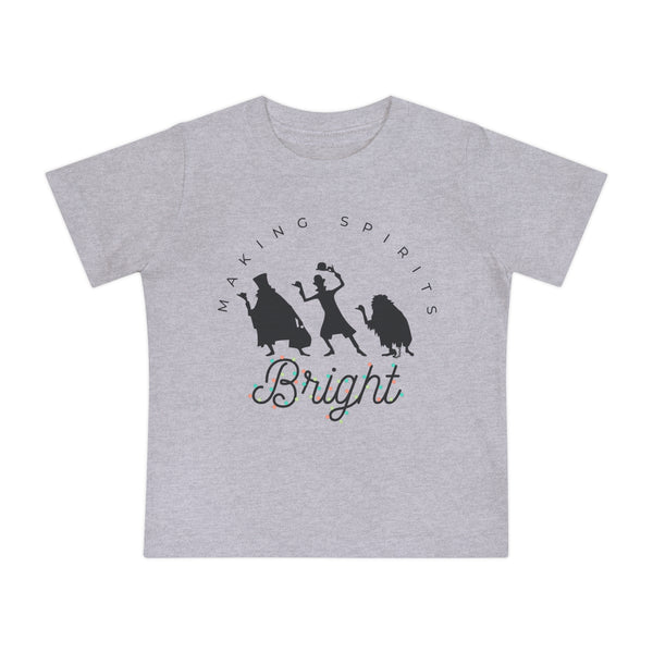Making Spirits Bright Bella Canvas Baby Short Sleeve T-Shirt